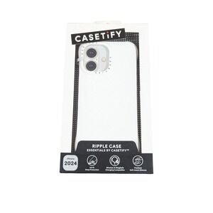 Oo6O CASETiFY Essentials‎ Ripple Case w/ Magsafe for iPhone 16 - White